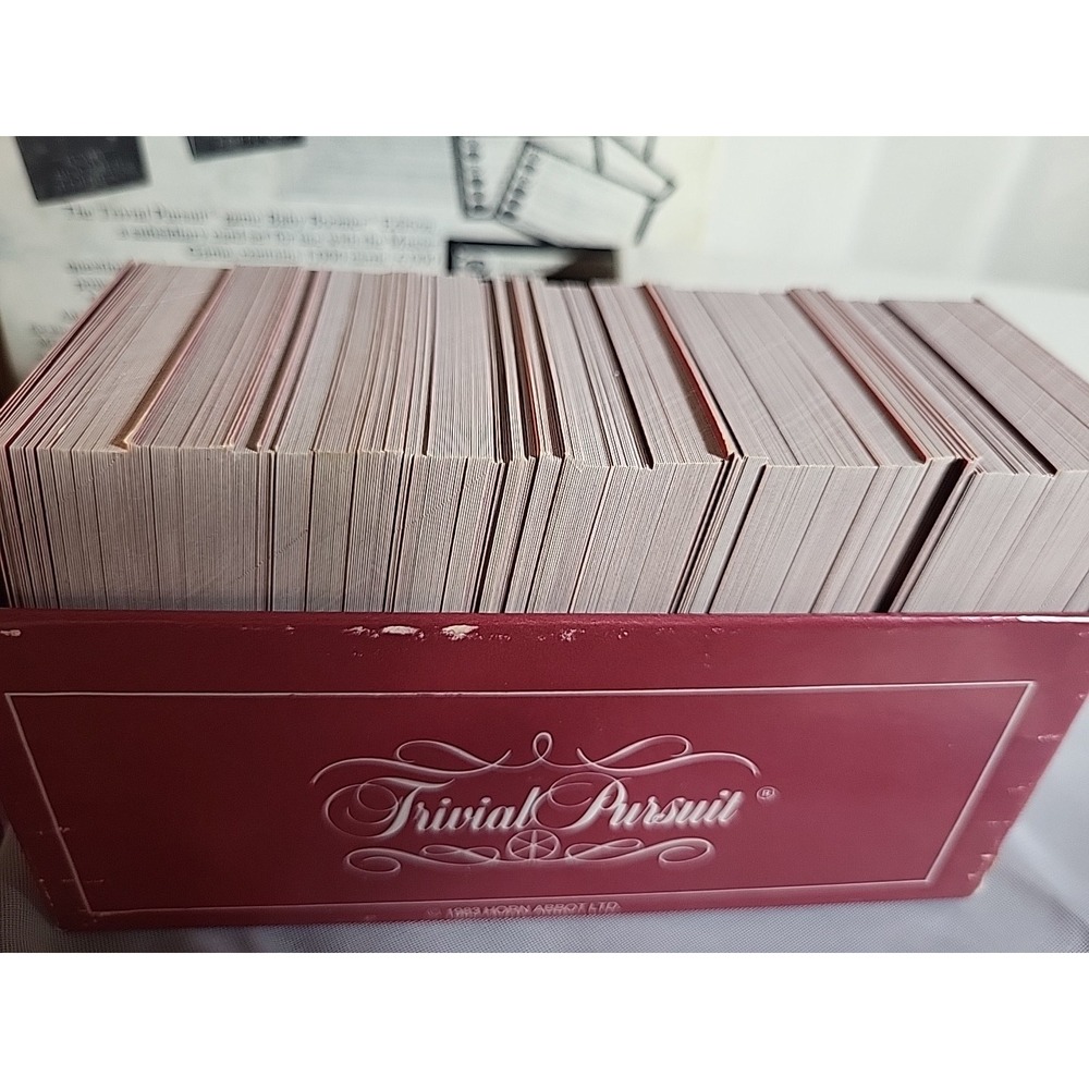 Vintage 1983 Trivial Pursuit Baby Boomer Edition Subsidiary Card Set - Picture 5 of 10